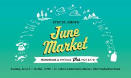 St John’s Etsy Market June 6th
