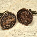 Newfoundland coin cufflinks