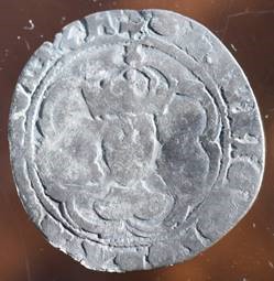 Rare English Coin Discovered at Cupids Cove Newfoundland 1