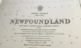 1910 Map Of Newfoundland North