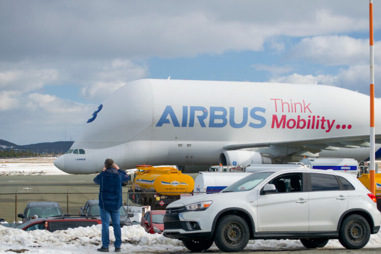 Read more about the article Airbus Beluga At St. John’s Airport YYT