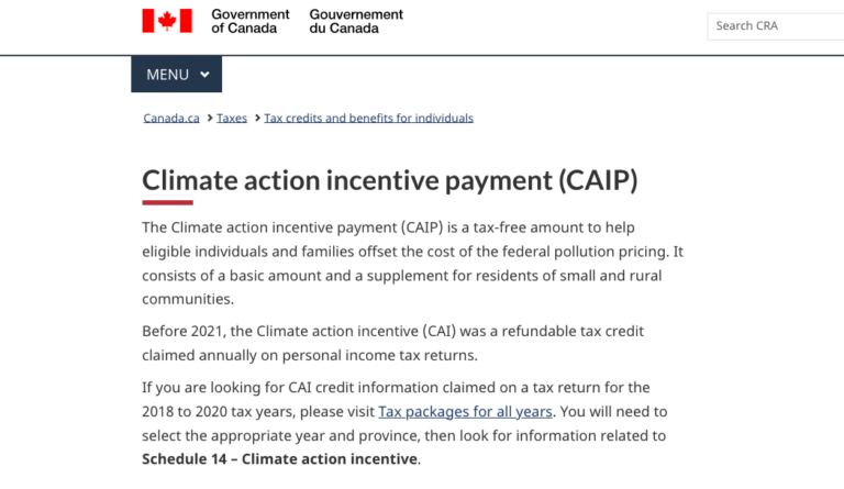 Read more about the article Climate Action Incentive Payment Newfoundland