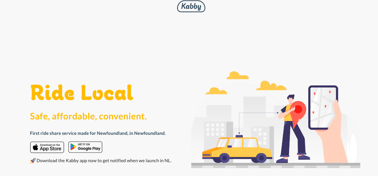 You are currently viewing Kabby Ride-Sharing Service Coming To St. John’s