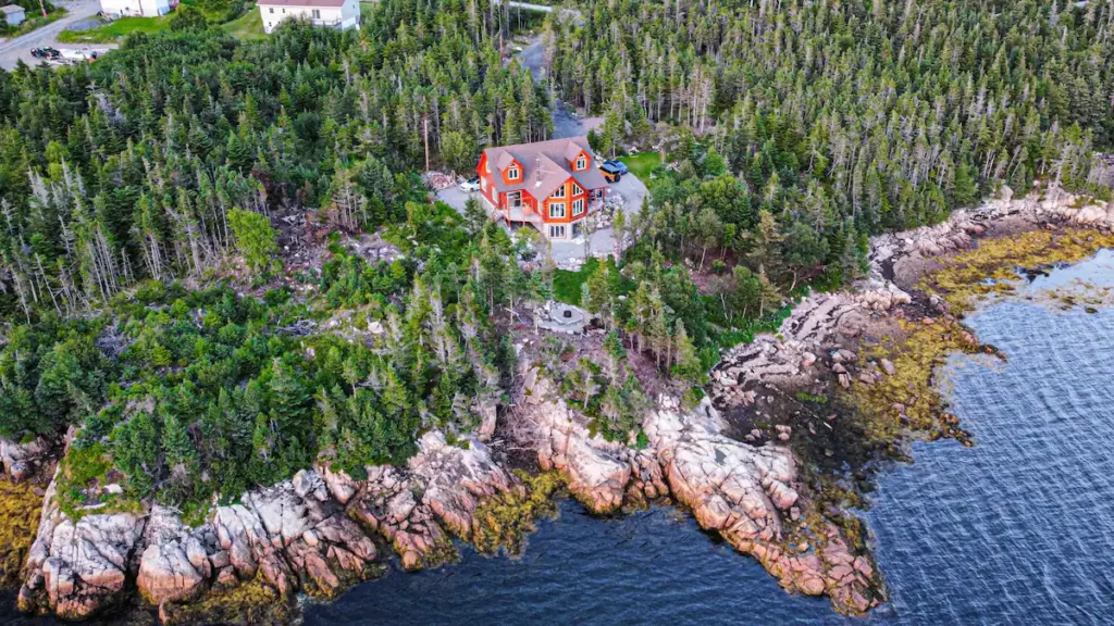 luxury log cabin in newfoundland