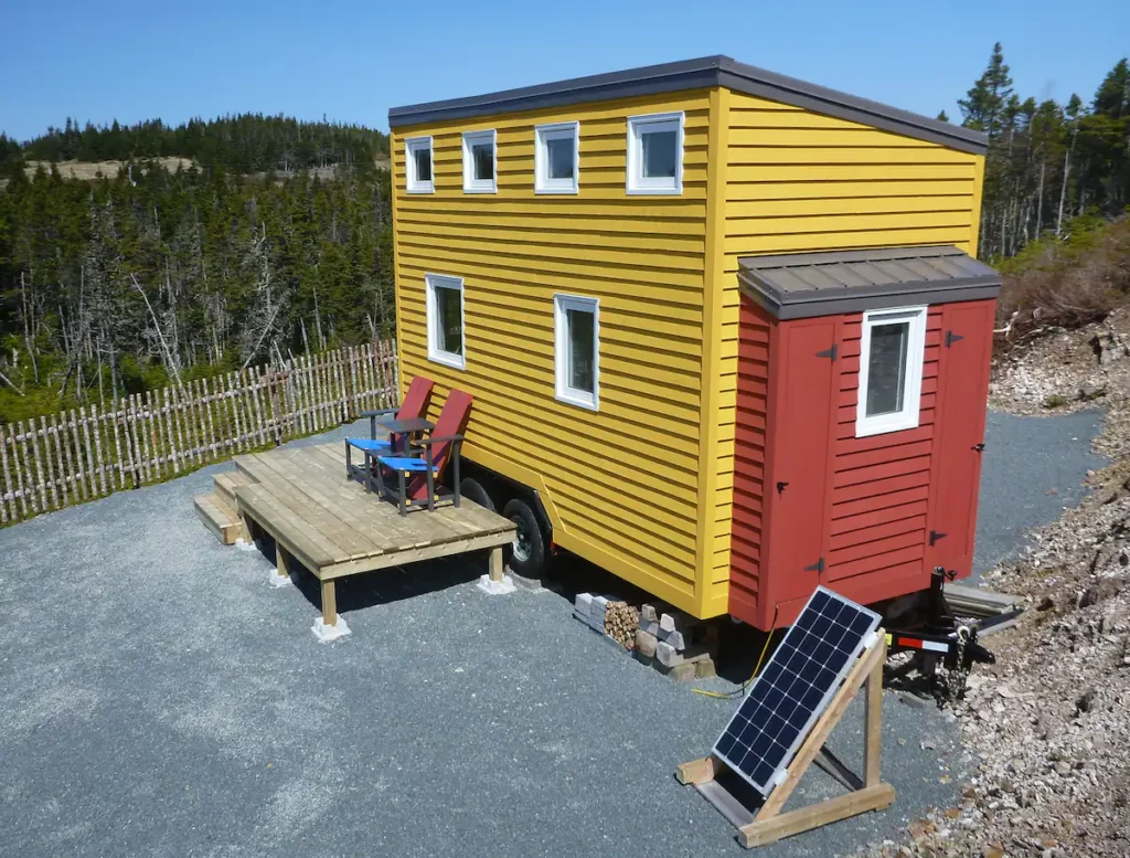 off grid tiny house port rexton