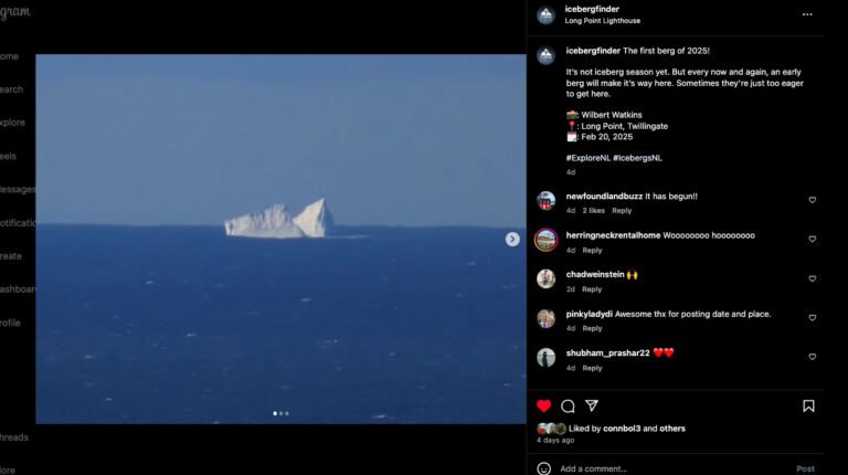 Read more about the article The 2025 Newfoundland Iceberg Season Has Begun
