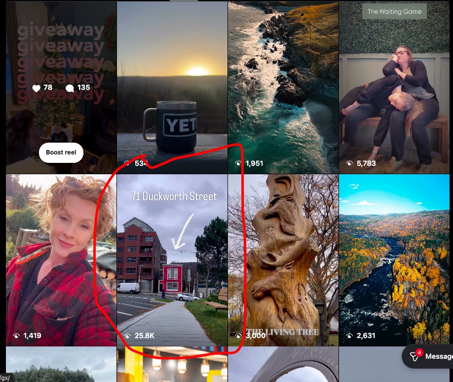 Commercial St. John's Real Estate Marketing Post On Instagram